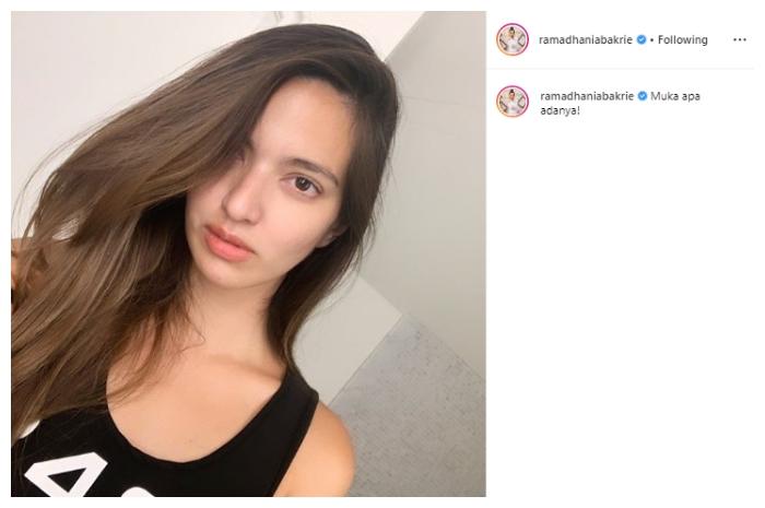 Nia Ramadhani. (Instagram/@ramadhaniabakrie)