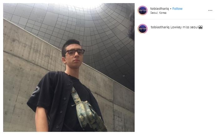 Tobias Thariq. (Instagram/@tobiasthariq)