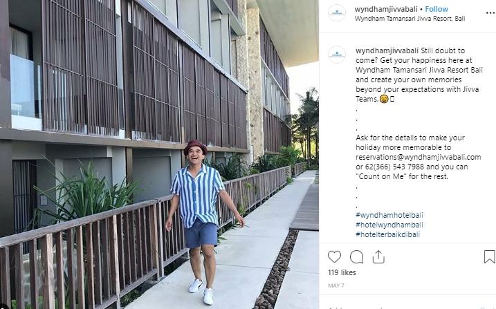 Wyndham Jivva. (Instagram/@wyndhamjivvabali)