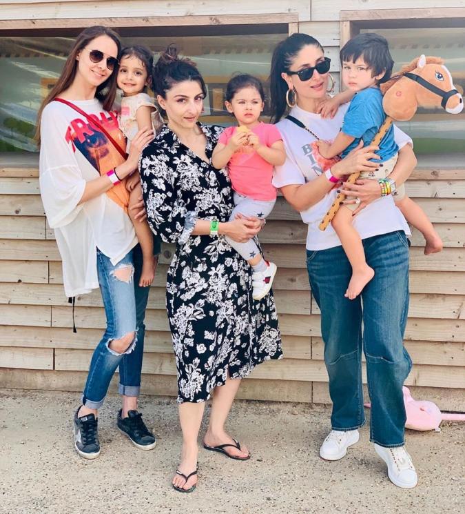 Kareena Kapoor kunjungi peternakan hewan di London (Instagram/@sakpataudi)