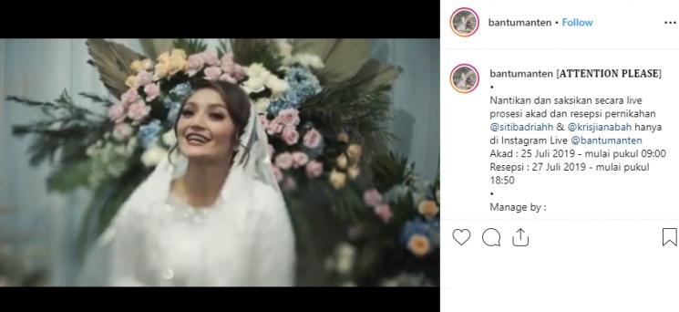 Siti Badriah (Instagram/@bantumanten)