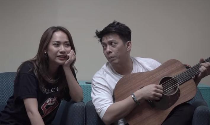 Bunga Citra Lestari dan Ariel Noah. (Youtube/ItsMeBCL)