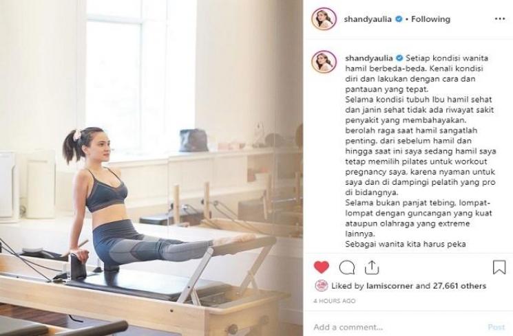 Shandy Aulia (Instagram @shandyaulia)