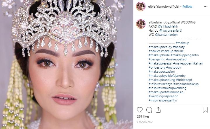 Siti Badriah. (Instagram/@elbiefajarroby.official)
