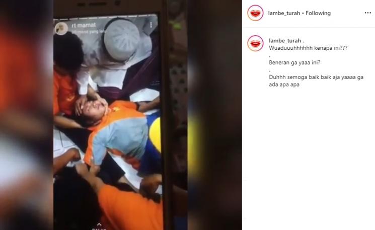 Karyawan Ruben dikabarkan kesurupan massal (Instagram/@lambe_turah)