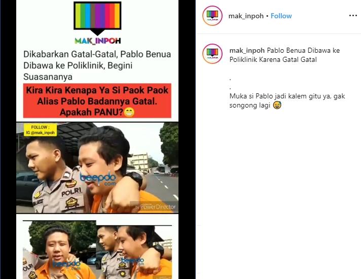 Pablo Benua (Instagram/@mak_inpoh)
