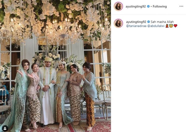 Tania Nadira (Instagram/@ayutingting92)