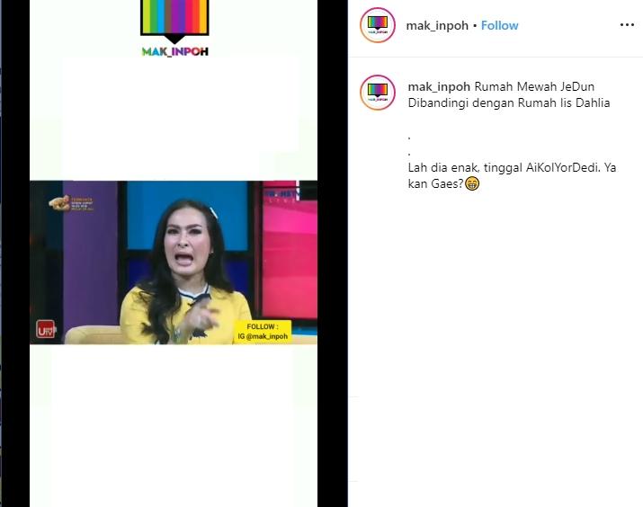 Iis Dahlia (Instagram/@mak_inpoh)