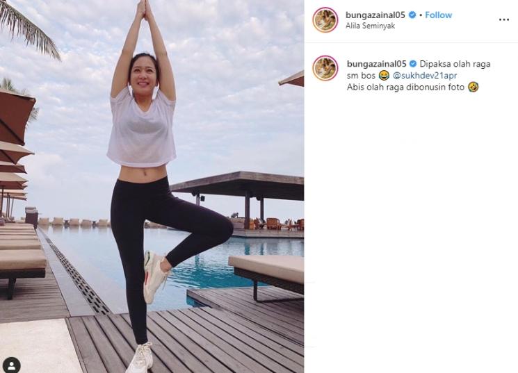 Bunga Zainal (Instagram/@bungazainal05)
