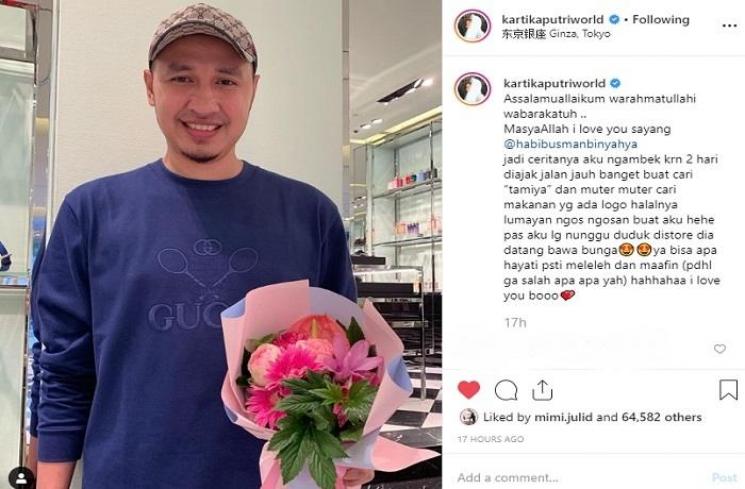 Habib Usman bin Yahya (Instagram @kartikaputriworld)