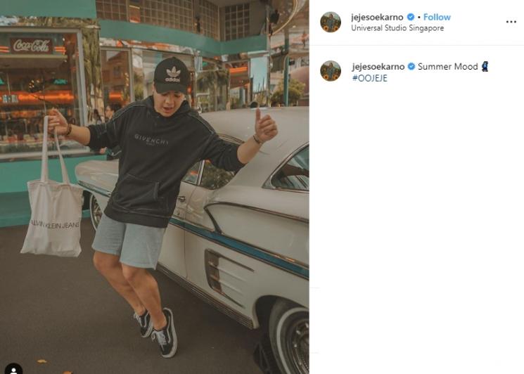 Jeje Soekarno (Instagram/@jejesoekarno)