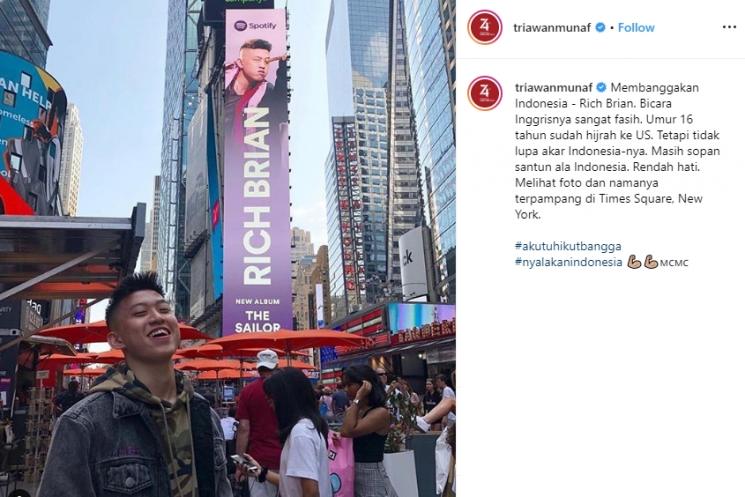 Rich Brian (Instagram/@triawanmunaf)