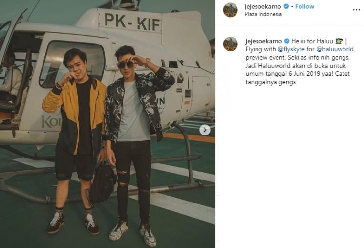 Jeje Soekarno (Instagram/@jejesoekarno)