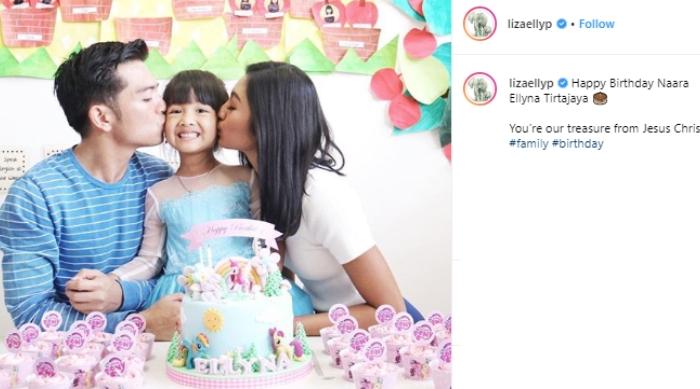 Nicky Tirta dan Liza Elly. (Instagram/@lizaellyp)