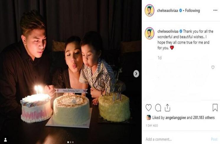 Chelsea Olivia dan Glenn Alinskie (Instagram @chelseaoliviaa)