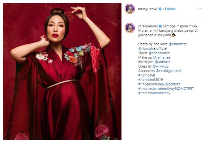 Ayu Dewi. (Instagram/@mrsayudewi)