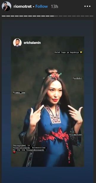 Ayu Dewi (Instagram/@riomotret)