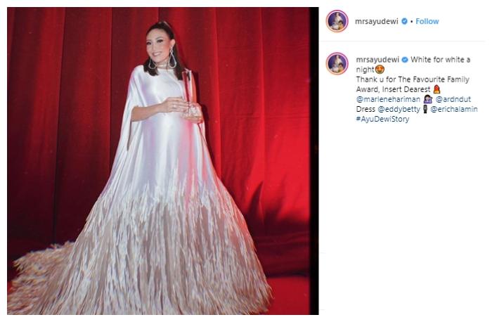 Ayu Dewi. (Instagram/@mrsayudewi)