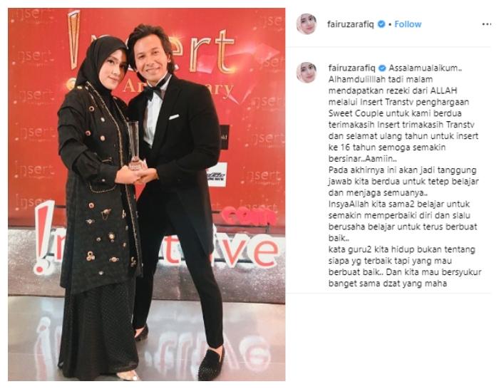 Fairuz A Rafiq. (Instagram/@fairuzarafiq)