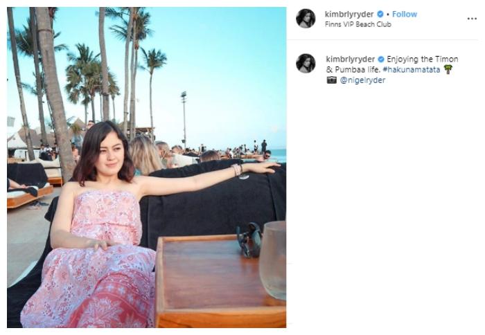 Kimberly Ryder. (Instagram/@kimbrlyryder)
