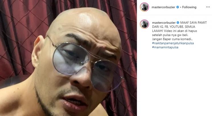 Deddy Corbuzier (Instagram/@mastercorbuzier)