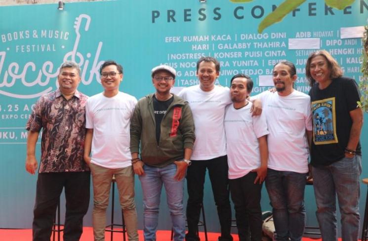 Konferensi Pers Mocosik di Medpresso Coffe Garden, Yogyakarta (MataMata.com/Firna Larasanti)