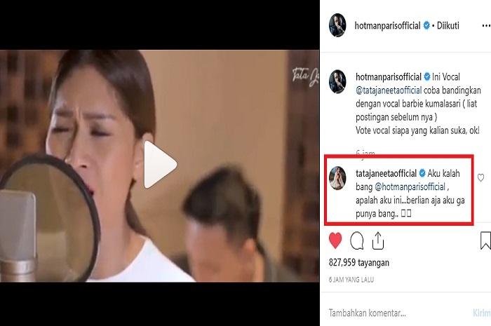 Tata Janeeta (Instagram @hotmanparisofficial)