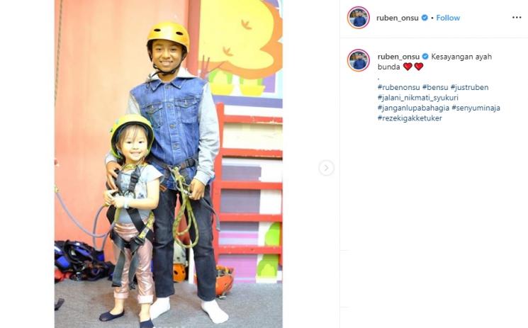 Thalia Putri Onsu dan Betrand Peto (Instagram/@ruben_onsu)