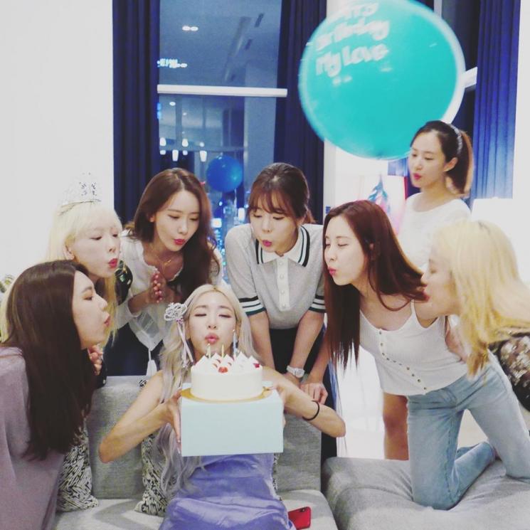 Tiffany SNSD ultah (Instagram/@seojuhyun)