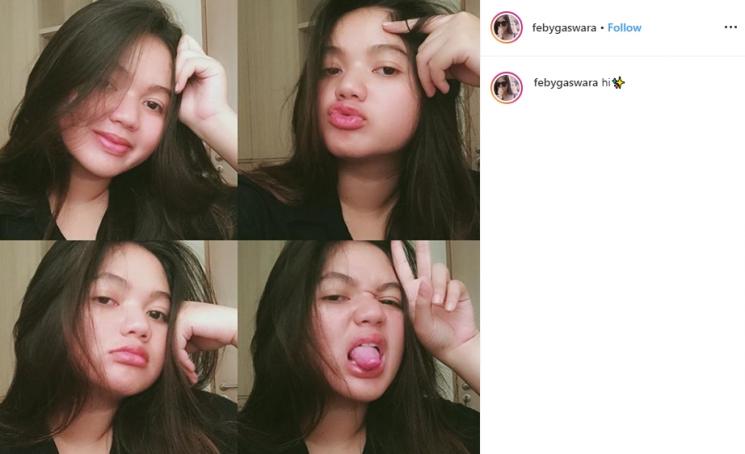 Putri Sulung Agung Hercules (Instagram/@febygaswara)