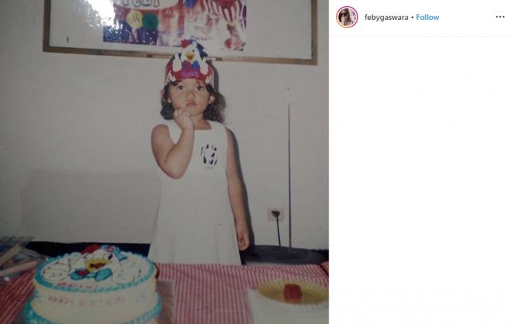 Putri Sulung Agung Hercules (Instagram/@febygaswara)