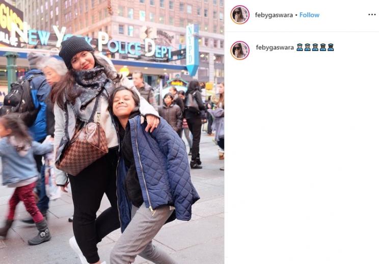 Putri Sulung Agung Hercules (Instagram/@febygaswara)