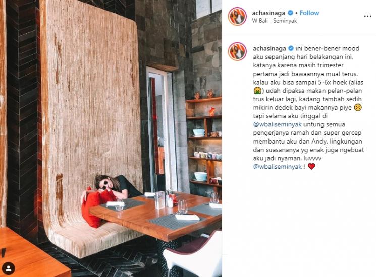 Acha Sinaga (Instagram/@achasinaga)