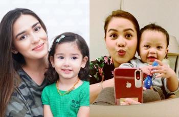 Gemes! Baru Usia Satu Tahun, Putra Mytha Lestari Naksir Anak Yasmine Wildblood