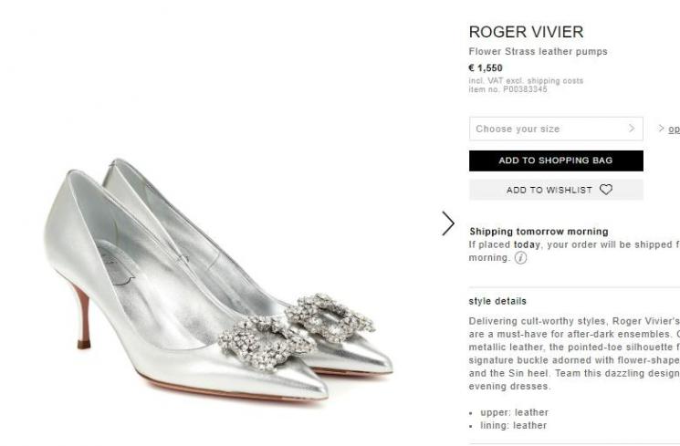 Roger Vivier. (mytheresa.com)