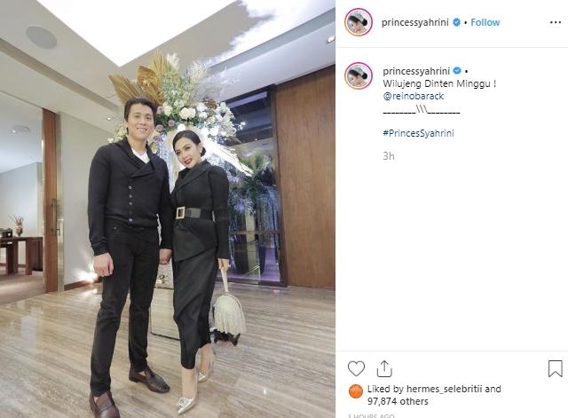 Syahrini. (Instagram/@princessyahrini)