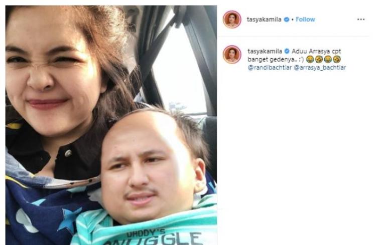 Tasya Kamila dan Arrasya. (Instagram/@tasyakamila)