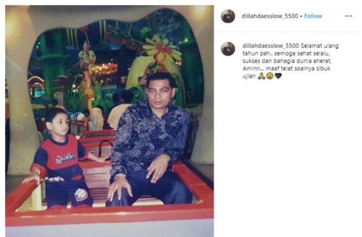 Dillah Daesslow dan Raul Lemos. (Instagram/dillah_daesslow5500)