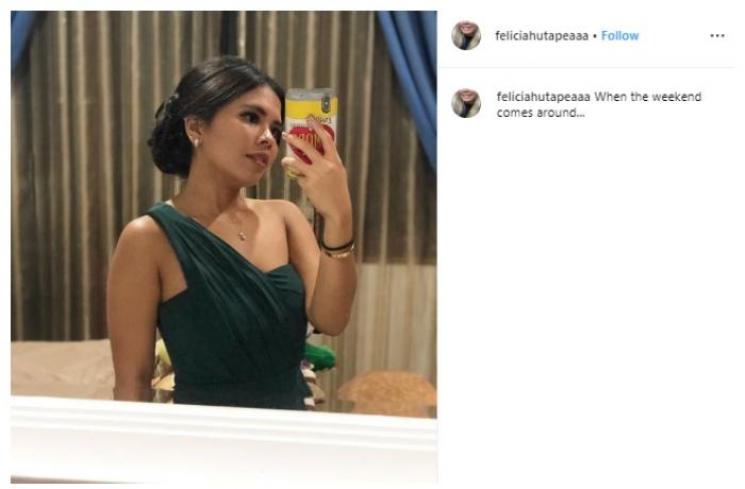 Felicia Hutapea. (Instagram/@feliciahutapeaaa)