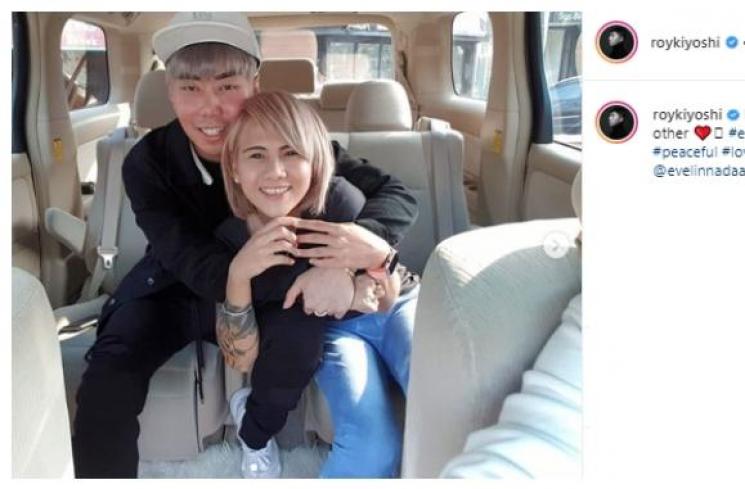 Roy Kiyoshi dan Evelin Nada Anjani. (Instagram/@evelinnadaanjani)
