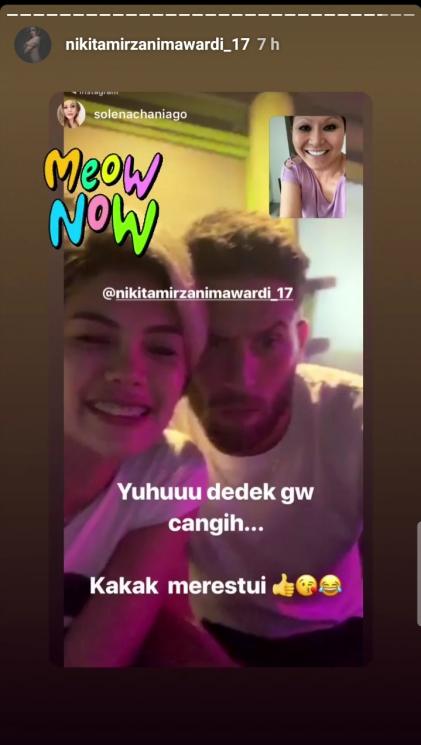 Nikita Mirzani mesra bareng pria bule di Paris (Instagram/@nikitamirzanimawardi_17)