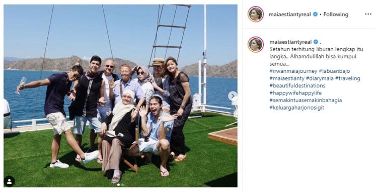 Irwan Mussry dan Ketiga Anak Maia Estianty (Instagram/@maiaestiantyreal)