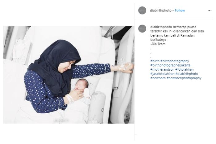 Ayudia Bing Slamet. (Instagram/@diabirthphoto)