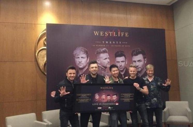 Westlife [Suara.com/Sumarni]