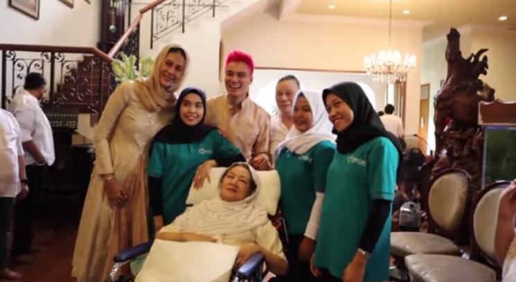 Baim Wong dan Paula Verhoeven (YouTube/Bapau Family)