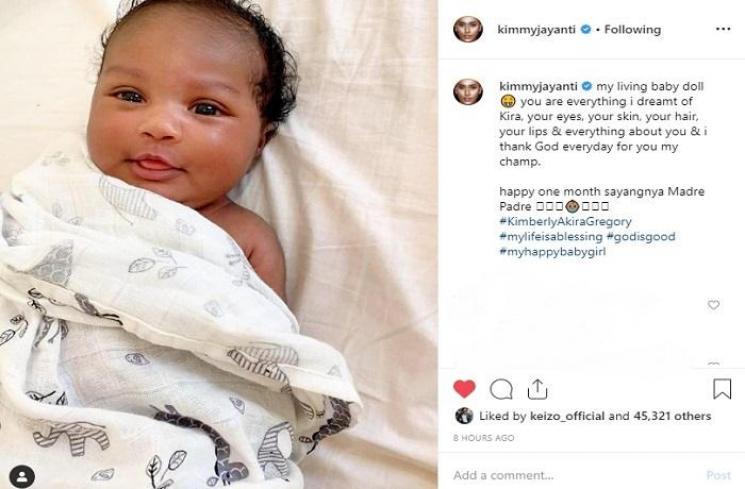 Anak Kimmy Jayanti miliki mata yang indah (Instagram @kimmyjayanti)