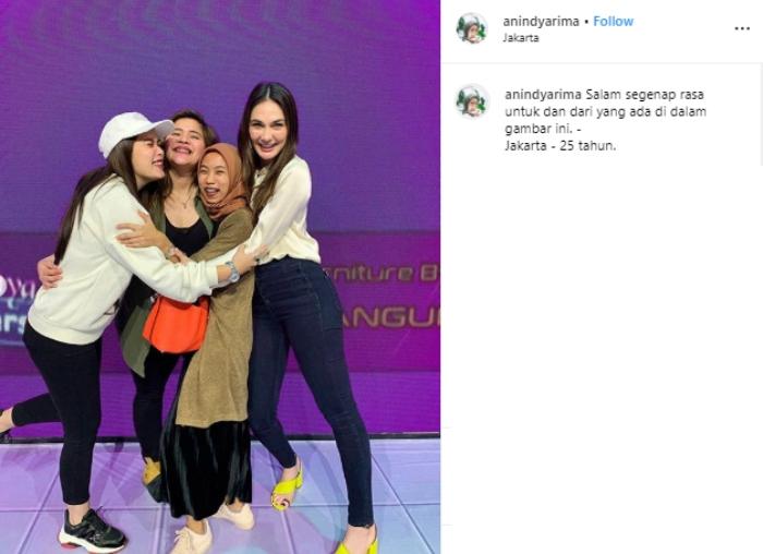 Asisten Luna Maya. (Instagram/@anindyarima)