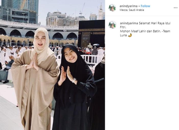 Asisten Luna Maya. (Instagram/@anindyarima)