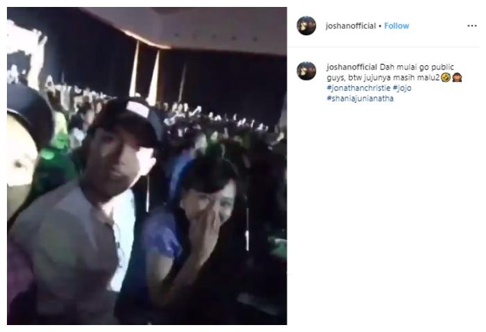 Jojo dan Shanju JKT48. (Instagram/@joshanofficial)