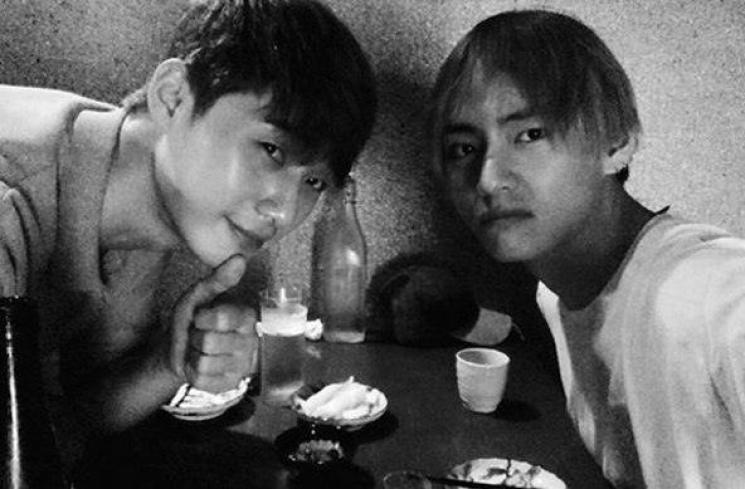 Park Seo Joon, teman dekat V BTS. (Koreaboo.com)